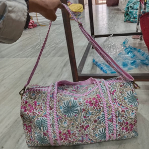 Bolsa de Lona Acolchada de Algodón para Viaje, Gimnasio, Fin de Semana, Deportes, Equipaje de Cabina, Organizador, 1 Lote de 100 Piezas, Fabricante, Exportación B2B - Product Image 1