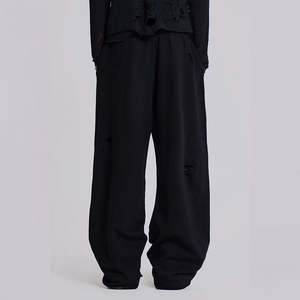 กางเกงจ็อกเกอร์ผ้าแคนวาสผสมโพลีเอสเตอร์/คอตตอน สำหรับผู้ชาย/ผู้หญิง สไตล์วินเทจ สีเข้ม เป็นมิตรกับสิ่งแวดล้อม กันยับ แห้งเร็ว คุณภาพสูง ปรับแต่งได้ - Product Image 5