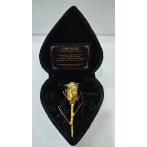 Rosa natural bañada en platino en oferta, con certificado de autenticidad, adornada con oro de 24k, flor eterna, regalo para el Día de la Madre - Product Image 6