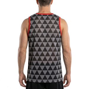 Camiseta de Baloncesto Personalizada, Uniforme de Baloncesto sin Mangas de Malla, Fabricante de Uniformes de Baloncesto Personalizados para Equipos, Camisetas de Baloncesto con Etiqueta Privada OEM - Product Image 3