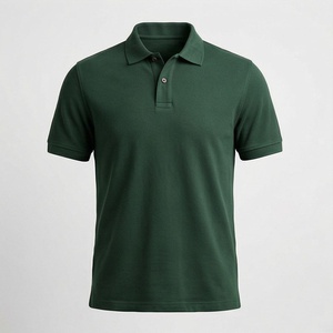 เสื้อโปโลผู้ชายไซส์ใหญ่ ผ้าโพลีคอตตอนเนื้อหนา คุณภาพสูง แขนสั้น สีตามสั่ง - Product Image 1