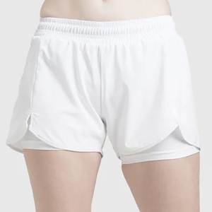 Jupe-short de sport respirante pour femme, coupe ajustée, motif vache/camouflage, en polyester, avec cordon de serrage, personnalisable avec logo, pour la course à pied, collection 2026 - Product Image 1