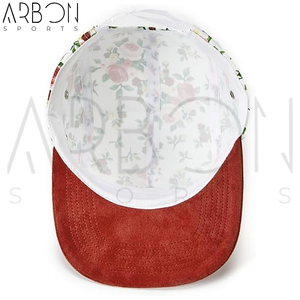 Casquettes à 5 panneaux à sangle arrière, imprimé floral, entièrement personnalisables, service OEM ODM, pour hommes et femmes, idéales pour l'été – Nouveauté très demandée - Product Image 5