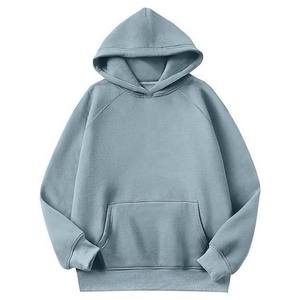 Sweat-shirts à capuche unis pour hommes, vêtements streetwear, service OEM ODM, fabrication sur mesure, matière coton, haute qualité - Product Image 1