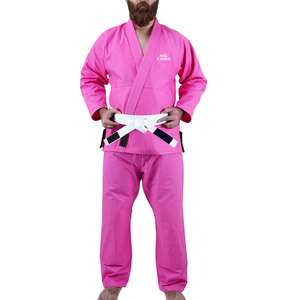 Kimono BJJ traditionnel à faible MOQ, unisexe, conçu pour l'entraînement, confort et performance, 100 % coton respirant et léger à l'avant. - Product Image 1