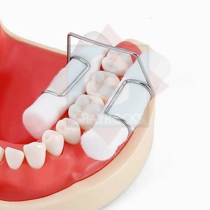 Soporte Manual para Rollos de Algodón Dental Gray Rocks, Soporte de Acero Inoxidable, Instrumentos con Certificación CE - Product Image 3