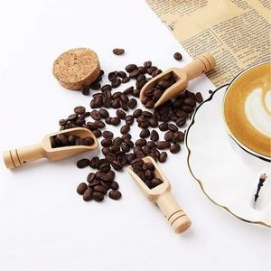 Cucharas de Madera Ecológicas Clásicas OEM ODM con Logotipo Personalizado, Acabado Espejo, Mangos Largos/Pequeños, Capacidades de 10-30 ml para Café y Azúcar - Product Image 6