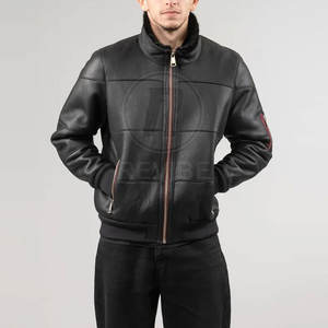 Vestes en cuir pour hommes à prix avantageux, nouvelle collection, vestes en cuir pour hommes, hiver, couleur personnalisée - Product Image 2