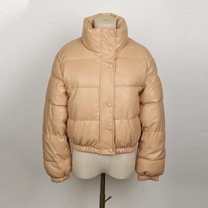 Veste matelassée en coton pour femmes grandes tailles, couleur unie, respirante, design personnalisé, vêtements tendance, vente chaude - Product Image 1