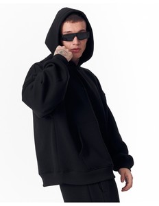 Sweat à capuche de haute qualité 100% coton, style streetwear, anti-rétrécissement, pour hommes, en vente à bas prix - Product Image 2