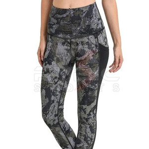 Wholesale Price Sublimation Leggings For Women Stretch Fabric Everyday Active Lifestyle Workout Yoga Clothing - Product Image 6