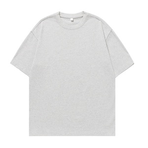 T-shirt basique à manches courtes et col rond en coton 100% de 200 g, couleur unie, avec broderie de logo personnalisée, fabrication OEM par l'usine BD en Chine - Product Image 4