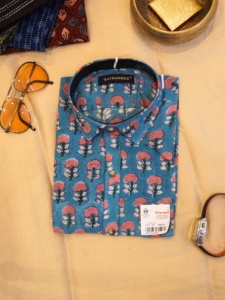 เสื้อเชิ้ตผู้ชายผ้าฝ้ายคุณภาพดี ระบายอากาศได้ดี สวมใส่สบาย เหมาะสำหรับใส่ทำงาน ใส่ลำลอง และใส่ในชีวิตประจำวัน มีไซส์ใหญ่ - Product Image 4