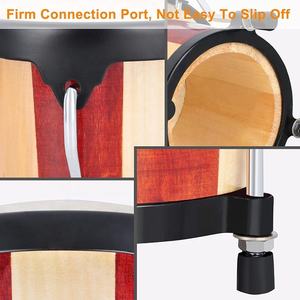 Tambor de <span class=keywords><strong>Bongo</strong></span> de cámara de arce para niños pequeños con cabezas de piel de oveja - Product Image 3