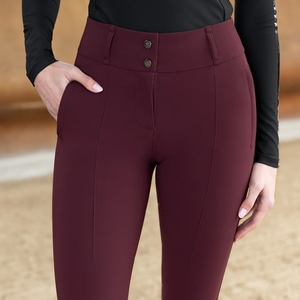 Pantalon d'équitation extensible 4 directions de haute qualité, leggings, collants, vêtements d'équitation en tissu technique au toucher doux - Product Image 4