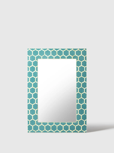Miroir mural de design artisanal pour la décoration murale des restaurants et des hôtels, articles de décoration tendance pour hôtels et maisons, miroirs décoratifs en os incrusté - Product Image 5