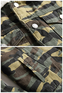 Veste d'hiver en Jean polaire pour homme, doublure Sherpa, veste en Jean pour homme, vente en gros et personnalisée - Product Image 4