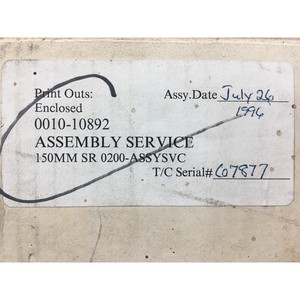 AMAT 0010-10892 E-80 Susceptor Assy, 150mm, MCVD - Équipement et pièces semi-conductrices de renommée mondiale chez Trusted Global - Product Image 6