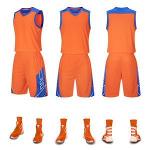 Uniformes de Baloncesto con Logotipo Personalizado al Por Mayor, Uniformes Deportivos con Tela Transpirable y Cómoda para Hombre - Product Image 2