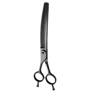 Tijeras de Peluquería Profesionales de 6.5 Pulgadas, Tijeras Curvas para Adelgazar el Pelo de Mascotas, Acero Inoxidable, Ligeras, Duraderas, para Adelgazar el Cabello - Product Image 1