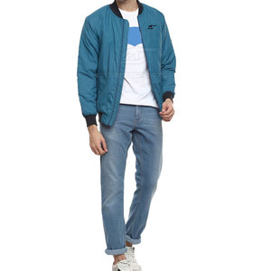 Chaqueta Bomber de Invierno para Hombre, Cómoda, Ligera, Casual, Moderna, con Cierre Frontal, de Secado Rápido, Ecológica, Cálida, para Exteriores y Calle - Product Image 4