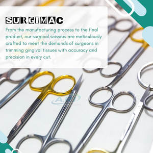 Ciseaux chirurgicaux de qualité médicale en acier inoxydable, outil de précision, ciseaux chirurgicaux pour médecins, hôpitaux et cliniques - Product Image 5