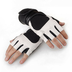 Gants de sport élégants pour la gym et l'entraînement, gants de musculation demi-doigts avec support de poignet, logo personnalisé, gants confortables - Product Image 4
