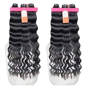 13x6 HD Lace Front 100% Cabello puro sin procesar Extensiones de cabello ondulado profundo suelto Calidad superior Larga vida útil - Product Image 1