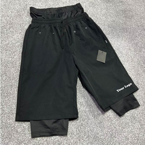 High Quality Running <b>Shorts</b> <b>Men</b> Gym <b>Compression</b> <b>Shorts</b> With Pockets OEM Low Price Sports Fitness <b>Compression</b> <b>Shorts</b> for Sale - Product Image 6