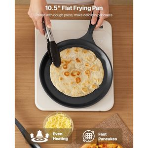 Pressa per Tortillas in Ghisa da 10 Pollici, Pataconera, Macchina per Roti con Manico, 100% Tortilladora, Set di Utensili da Cucina - Product Image 4