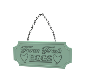 Letrero Decorativo de Jardín Hecho a Mano en Hierro con un Elegante Estilo Rústico de Granja - Product Image 4