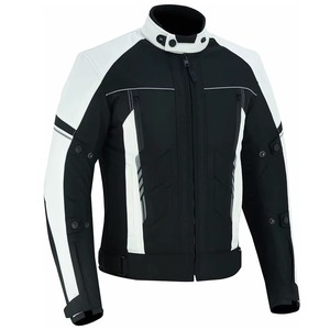 Chaqueta de Motocicleta para Hombre, Impermeable, Cortavientos, de Lona, con Cierre de Cremallera, para Motociclismo, Carreras, Protección - Product Image 6