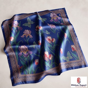 Écharpe en tissu à impression numérique personnalisée, qualité supérieure, marque blanche, fabricant de textiles OEM ODM, produits textiles personnalisés Chios - Product Image 1