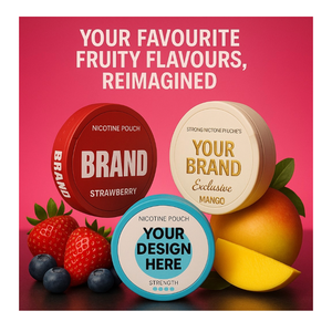 Sachets Orales Energéticos con Sabor Refrescante de Marca Privada, Estilo Snus, Fabricante Mayorista - Product Image 1