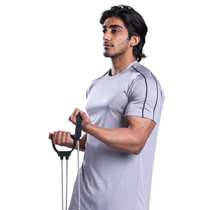Camisetas Deportivas Personalizadas para Hombre, Ajustadas, con Logotipo Frontal, de Secado Rápido y Transpirables, para Gimnasio y Entrenamiento - Product Image 2