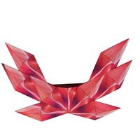 Meilleures ventes chinoises OEM : Console portable pour club intérieur, design mobile, panneau P4, effet 3D magique, scène personnalisée, cabine DJ vidéo LED