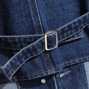Chaleco de Mezclilla para Hombre, Invierno, Servicio OEM, Ropa Casual de Exterior, 100% Algodón, Transpirable, Ecológico, Moda Diaria, Tejido Suave - Product Image 6