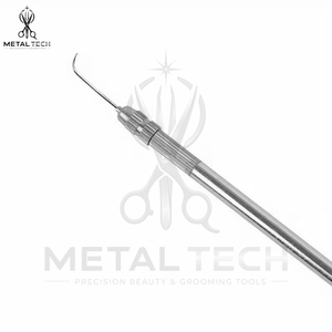 Juego de agujas de ventilación de acero inoxidable, 4 tamaños, agujas de microganchillo 1-1 a 3-4, herramienta profesional para anudar el cabello y lazos frontales - Product Image 3