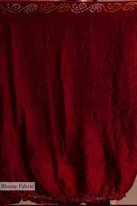 Pure Gajji Silk Bandhani Ghatchola <b>Saree</b> For Traditional Wear - Product Image 3