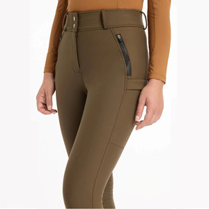 Pantalon d'équitation extensible 4 directions de haute qualité, leggings, collants, vêtements d'équitation en tissu technique au toucher doux - Product Image 3