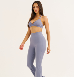 High Waist Women's Yoga Leggings Soft Side Flap Pocket Fitness Sports Yoga Pants Lift <b>Hips</b> & Slim Running Skin-Friendly - Product Image 3