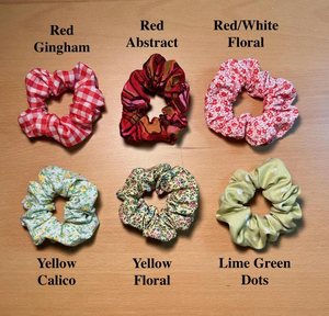 Coleteros de Lujo Hechos a Mano 100% Algodón Ecológico de Colores Surtidos al por Mayor, Coleteros Suaves y Elásticos Estampados para Cola de Caballo, Accesorios de Moda para el Cabello - Product Image 2