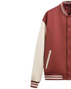 Veste universitaire pour hommes, vente en gros, logo personnalisé, haute qualité, légère, séchage rapide, élégante, mode universitaire d'hiver - Product Image 4