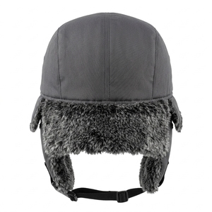 Chapeau de trappeur d'hiver personnalisé Injae, coupe-vent, thermique, pour activités de plein air, ski, chasse, OEM, marque privée, polyester/coton, boucle en métal - Product Image 4