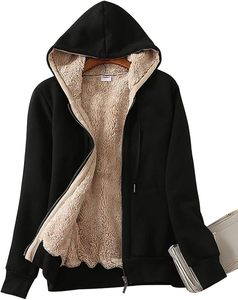 Women's <b>Sherpa</b> Fleece <b>Hoodie</b> Warm Teddy Pullover Winter Sweatshirt Ladies Plush <b>Sherpa</b> <b>Hoodie</b> Soft Fuzzy Fleece Winter Pullover - Product Image 1