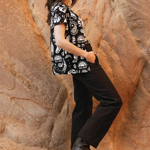 Camisa Hawaiana Personalizada, Casual, con Estampado DTG, Blusa de Verano, Nueva, Ligera, Tipo Cárdigan, Holgada, de Manga Corta para Mujer - Product Image 5