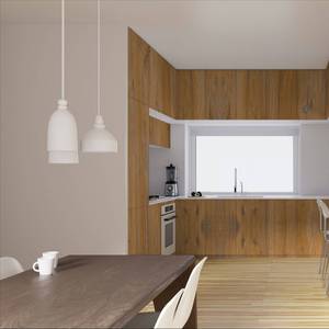 Gabinete de Cocina Base de MDF Personalizado JY Project, Diseño Moderno, Directo de Fábrica en Vietnam, Envío Inmediato, Bisagras de Cierre Suave - Product Image 2