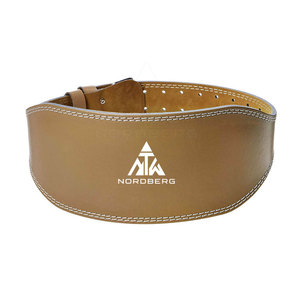 Cinturón de Levantamiento de Pesas de Cuero Resistente Ajustable, Precio de Fábrica, Impermeable, Ligero, Unisex, para Fitness/Culturismo NORDBERG - Product Image 1