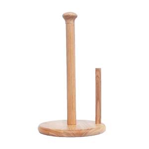 Support de rouleau de papier toilette en bois, prix de gros, support de rouleau de papier essuie-tout pour la cuisine - Product Image 1