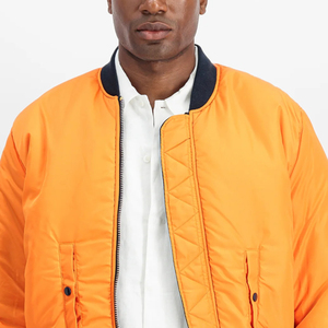 Blouson Bomber d'Hiver pour Homme de Haute Qualité, Style Urbain, en Toile Imperméable, Col Montant, Chaud et Tendance - Product Image 6